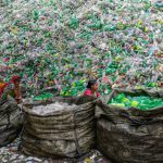 Female workers sort out plastic bottles for recycling in a factory in Dhaka, Bangladesh 26 October 2016. Plastic not only poses an immense pollution problemit also exacerbates climate change. If plastic production stays on its current trajectory, by 2030, greenhouse gas emissions from plastic could reach 1.34 billion tons per year, equivalent to the emissions produced by 300 new 500MW coal-fired power plants. © Abir Abdullah,Female workers sort out plastic bottles for recycling in a factory in Dhaka, Bangladesh 26 October 2016. Plastic not only poses an immense pollution problemâ??it also exacerbates climate change. If plastic production stays on its current trajectory, by 2030, greenhouse gas emissions from plastic could reach 1.34 billion tons per year, equivalent to the emissions produced by 300 new 500MW coal-fired power plants. Â© Abir Abdullah