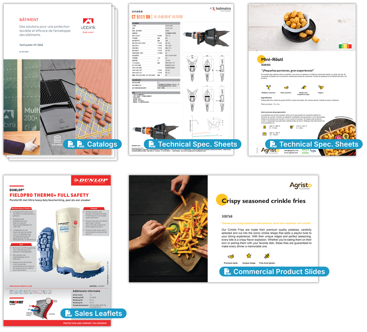 Examples of marketing Document Automation